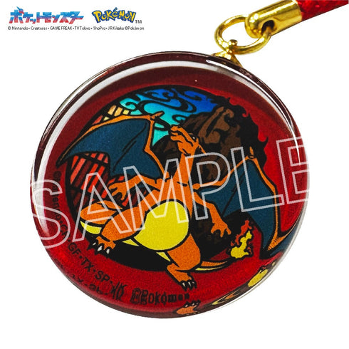 『ポケットモンスター』切り絵シリーズ ガラス根付 リザードン【202501再販】