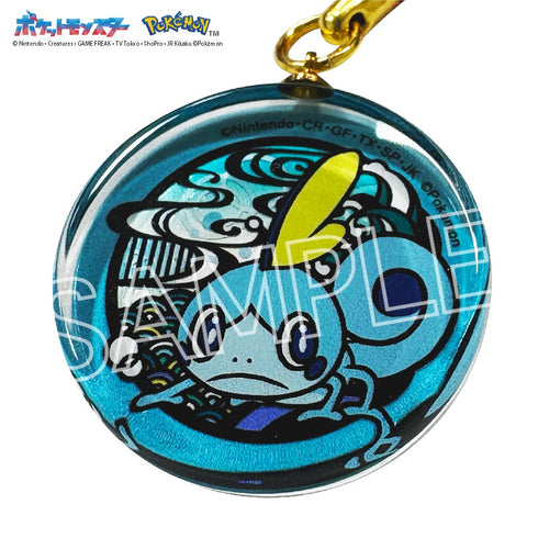 『ポケットモンスター』切り絵シリーズ ガラス根付 メッソン【202501再販】