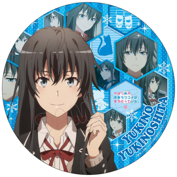 『やはり俺の青春ラブコメはまちがっている。完』スタンド付きBIG缶バッジ 雪ノ下雪乃【202412再販】