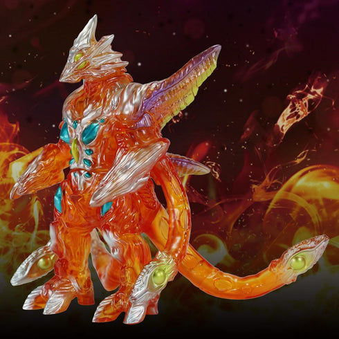 『ガメラシリーズ』ミドルサイズシリーズ ガメラ【第8弾】 イリス クリアオレンジ Ver.