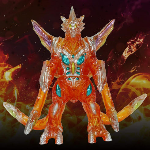 『ガメラシリーズ』ミドルサイズシリーズ ガメラ【第8弾】 イリス クリアオレンジ Ver.