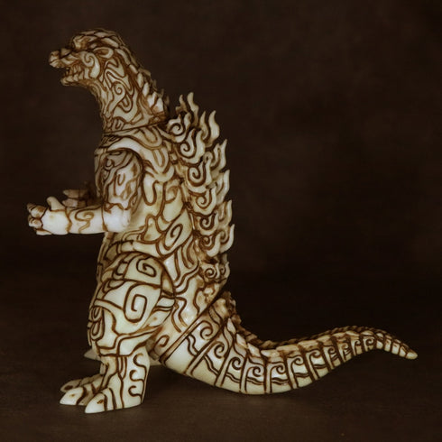 "Godzilla Series" MSS Godzilla CREATION Godzilla (1954) Bronze-Finish Image, Ivory-Style Color Ver.