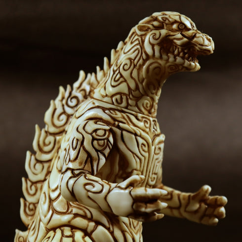 "Godzilla Series" MSS Godzilla CREATION Godzilla (1954) Bronze-Finish Image, Ivory-Style Color Ver.