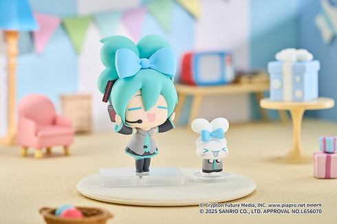 『初音ミク×シナモロール』トレーディングフィギュア 初音ミク×シナモロール【BOX】