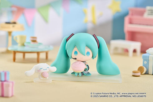 『初音ミク×シナモロール』トレーディングフィギュア 初音ミク×シナモロール【BOX】