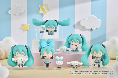 『初音ミク×シナモロール』トレーディングフィギュア 初音ミク×シナモロール【BOX】