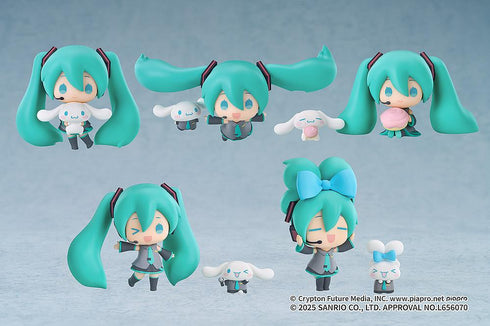 『初音ミク×シナモロール』トレーディングフィギュア 初音ミク×シナモロール【BOX】