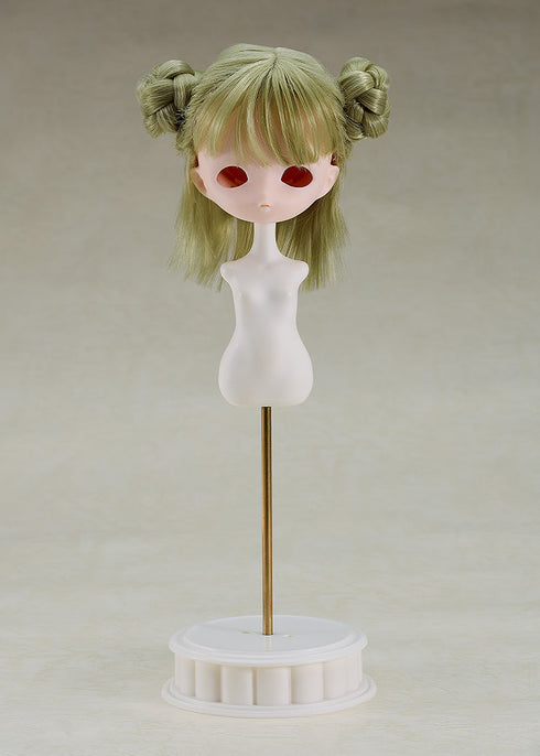 『ハルモニアシリーズ』オリジナルウィッグ(おだんごヘア/アッシュグリーン)