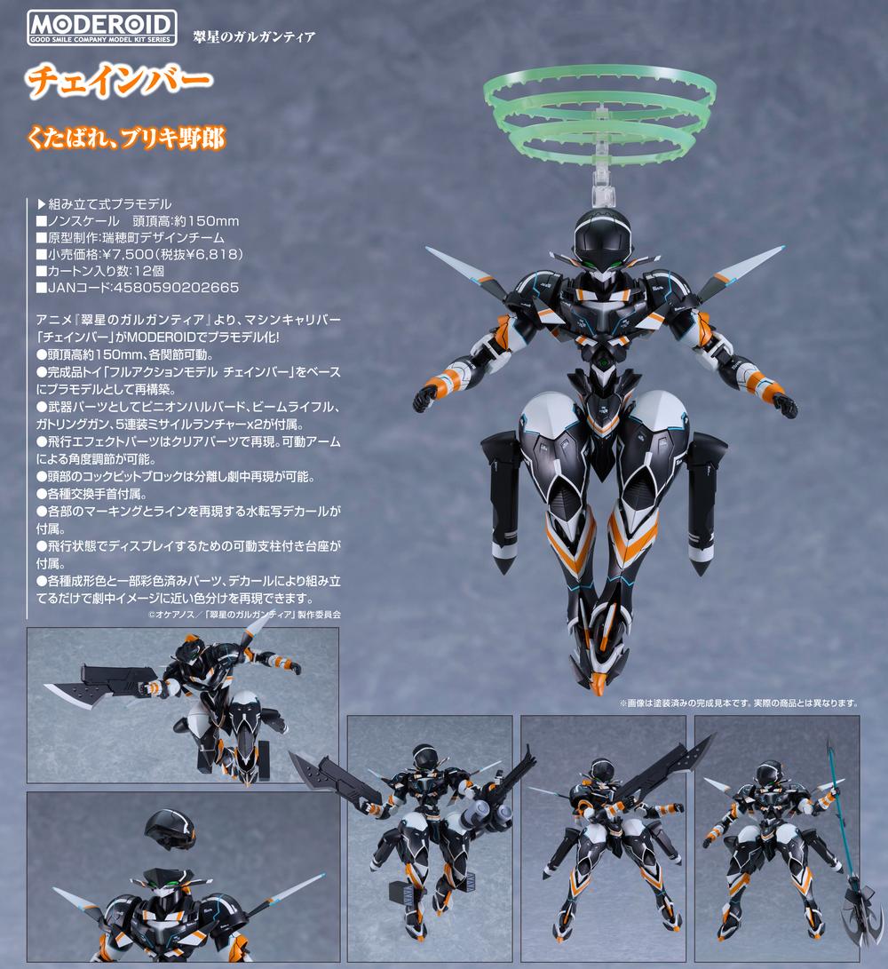 【完成品】 MODEROID 翠星のガルガンティア チェインバー 塗装改修完成品 完成品】 MODEROID 翠星のガルガンティア チェインバー 塗装改修