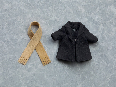 『ねんどろいどどーる』コート&マフラー(ブラック)