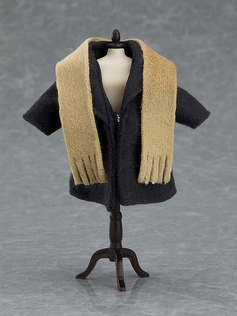 『ねんどろいどどーる』コート&マフラー(ブラック)