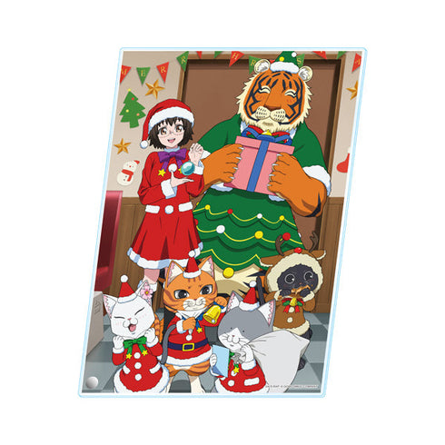 『ラーメン赤猫』ラーメン赤猫-ニャンて素敵なラーメン店- アクリルアート クリスマスVer.