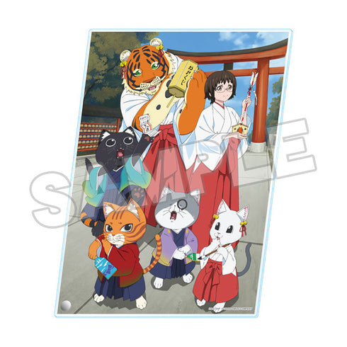 『ラーメン赤猫』ラーメン赤猫-ニャンて素敵なラーメン店- アクリルアート お正月Ver.