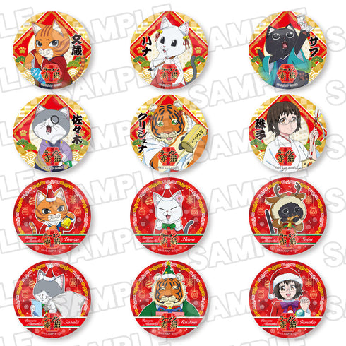 『ラーメン赤猫』ラーメン赤猫-ニャンて素敵なラーメン店- トレーディング缶バッジ【BOX】