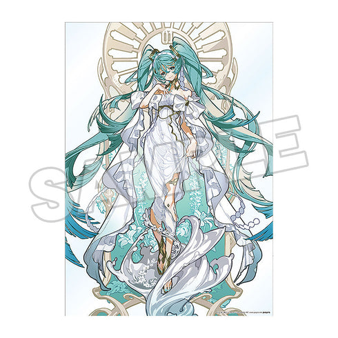 『キャラクター・ボーカル・シリーズ01 初音ミク』初音ミク feat. Yoneyama Mai クリアポスター