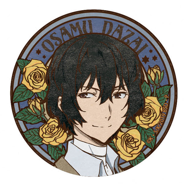 『文豪ストレイドッグス』アールヌーボーシリーズ 缶バッジ 太宰治【202505再販】