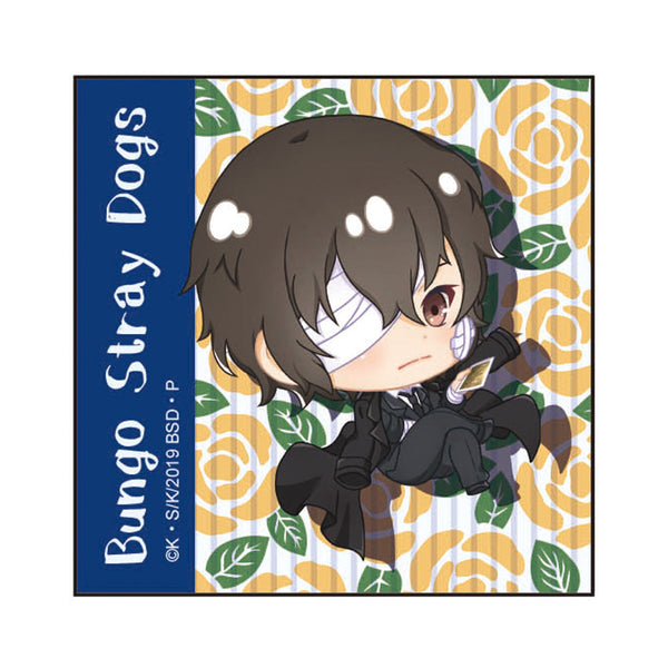 『文豪ストレイドッグス』ぽぷきゃら スクエア缶バッジ 太宰治黒の時代【202505再販】