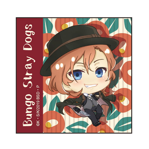 『文豪ストレイドッグス』ぽぷきゃら スクエア缶バッジ 中原中也ノーマル【202505再販】