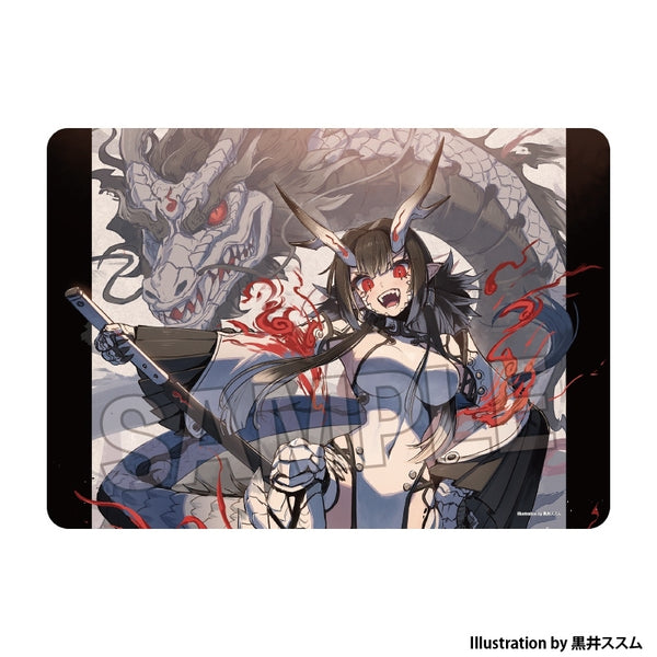 『工画堂スタジオイラストレーターセレクション』イラストプレイマットNT 黒井ススム 白龍ちゃん
