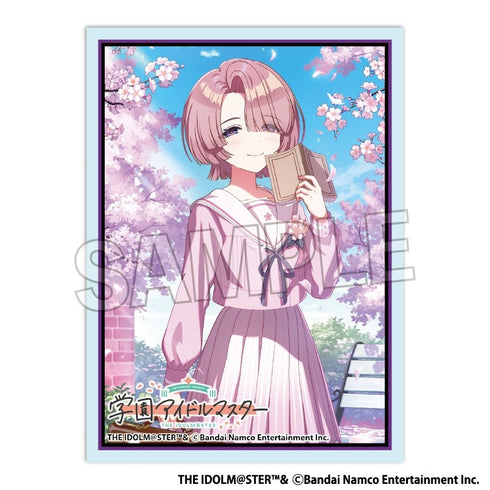 『学園アイドルマスター イラストスリーブMAT Fluorite '25桜 有村麻央』