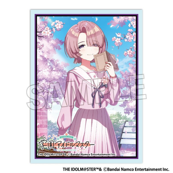 『学園アイドルマスター イラストスリーブMAT Fluorite '25桜 有村麻央』