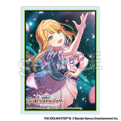 『学園アイドルマスター イラストスリーブMAT 桜フォトグラフ 紫雲清夏』