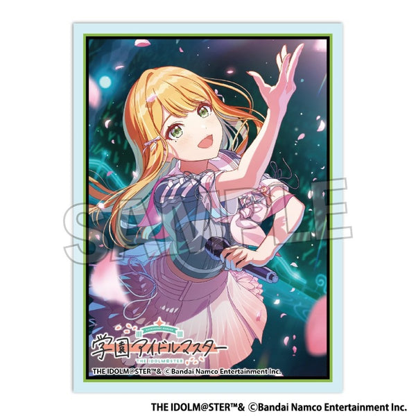 『学園アイドルマスター イラストスリーブMAT 桜フォトグラフ 紫雲清夏』