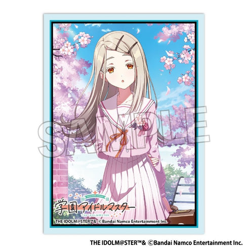 『学園アイドルマスター イラストスリーブMAT 光景 '25桜 篠澤 広』