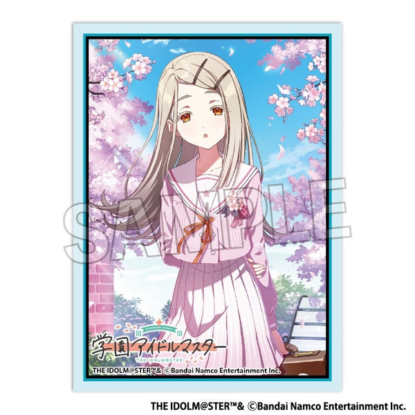『学園アイドルマスター イラストスリーブMAT 光景 '25桜 篠澤 広』