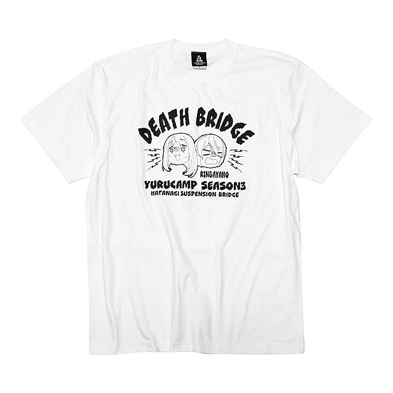 ゆるキャン△ SEASON3 デスブリッジTシャツ XL ゆるキャン△ SEASON3』デスブリッジ Tシャツ ホワイト XLサイズ