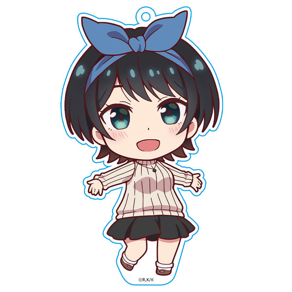 『彼女、お借りします』ぷにこれ!キーホルダー(スタンド付) 更科瑠夏【202602再販】