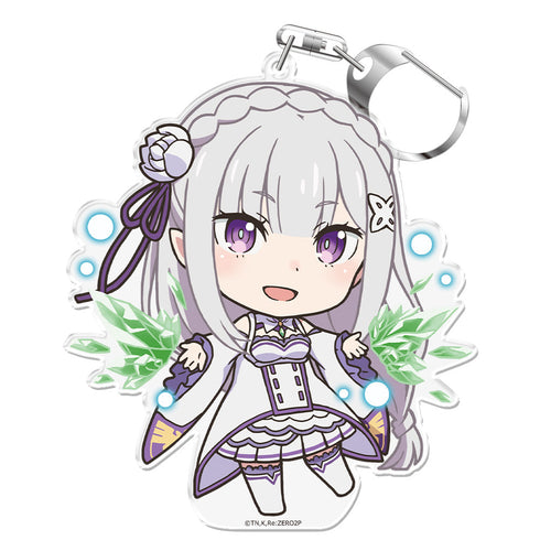 『Re:ゼロから始める異世界生活』ぷにこれ!キーホルダー(スタンド付) エミリア ver.2【202601再販】