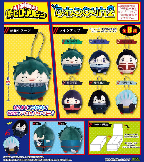 『僕のヒーローアカデミア』HA-63 ふわコロりん 2【BOX】【202501再販】