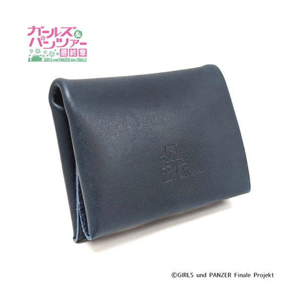 『ガールズ&パンツァー』レザーコンパクトウォレット(大洗女子学園)