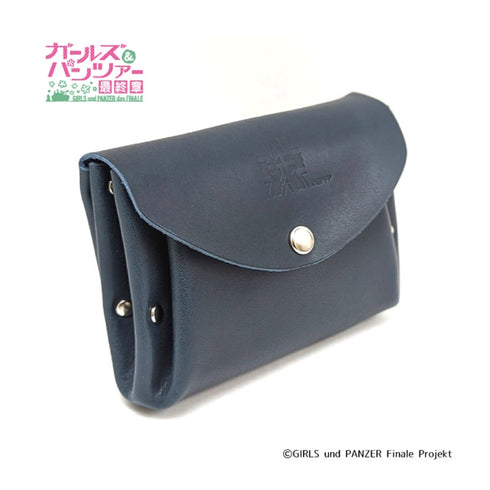 『ガールズ&パンツァー』レザーマルチウォレットポーチ(大洗女子学園)
