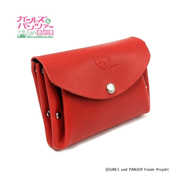 『ガールズ&パンツァー』レザーマルチウォレットポーチ(聖グロリアーナ女学院)