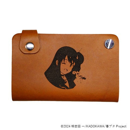 『青春ブタ野郎はサンタクロースの夢を見ない』レザースライドカードケース 広川 卯月