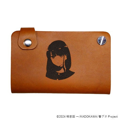 『青春ブタ野郎はサンタクロースの夢を見ない』レザースライドカードケース 赤城 郁実