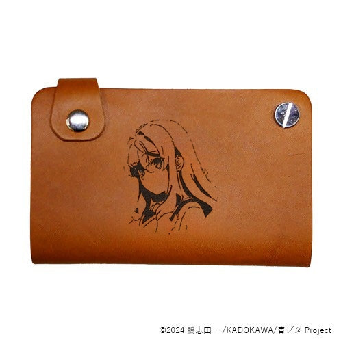 『青春ブタ野郎はサンタクロースの夢を見ない』レザースライドカードケース 双葉 理央