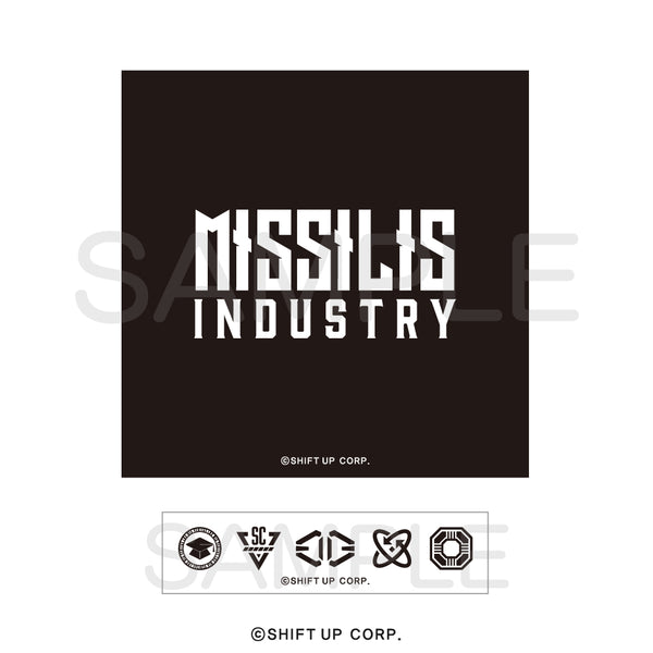 『NIKKE』ロゴステッカー ミシリス・インダストリー