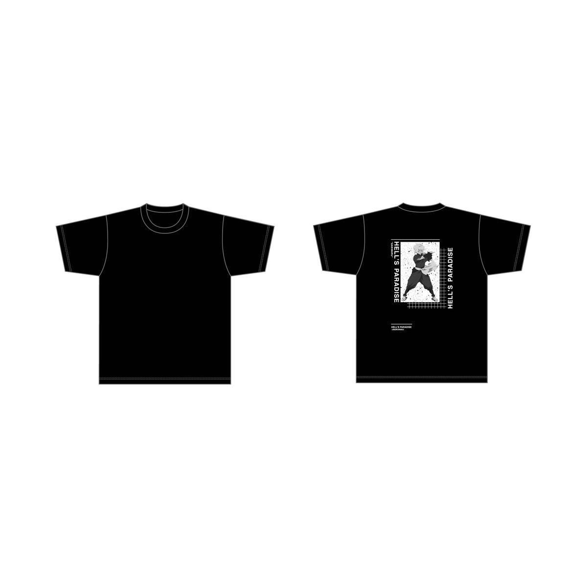 地獄楽』Tシャツ 黒 – Anime Store JP