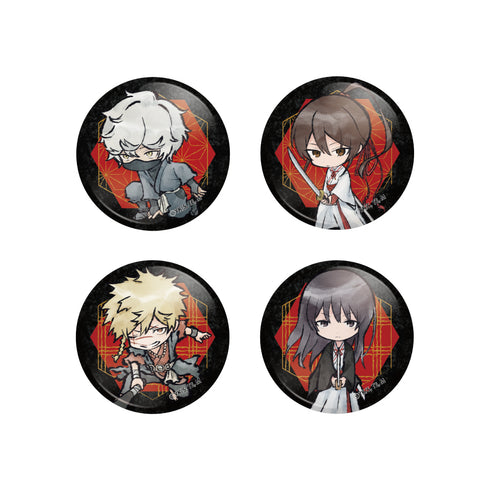 『地獄楽』筆書き缶バッジ BOX