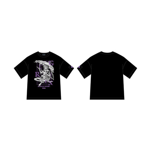 『勝利の女神:NIKKE』Tシャツ 紅蓮