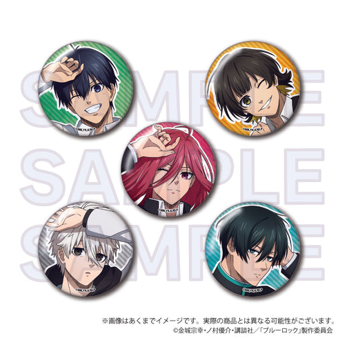 『ブルーロック』トレーディング缶バッジ 寝転びver. BOX