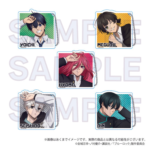 『ブルーロック』トレーディングアクリルキーホルダー 寝転びver. BOX