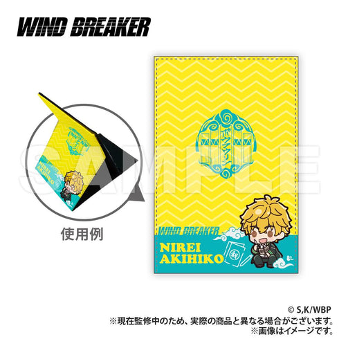『WIND BREAKER』レザー折りたたみミラー_楡井秋彦(ぷちきゅんシリーズ)