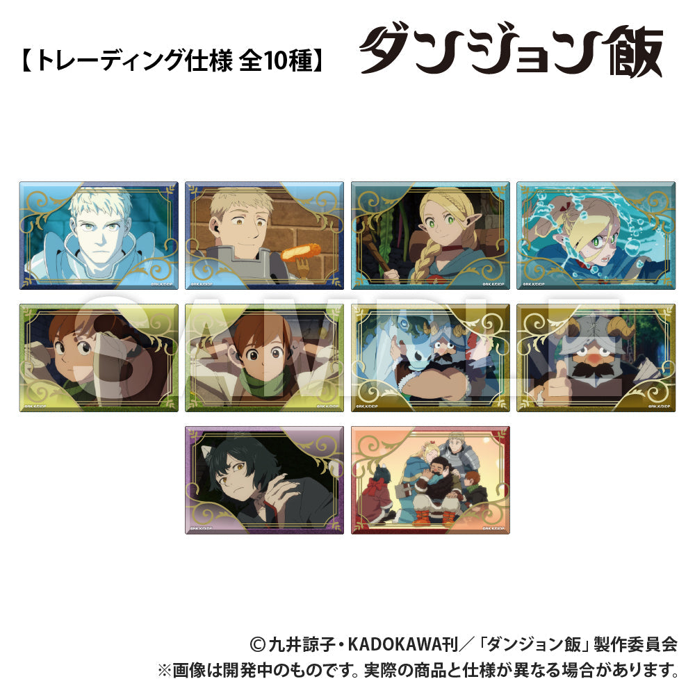 ダンジョン飯』トレーディング 長方形缶バッジ【BOX】 – Anime Store