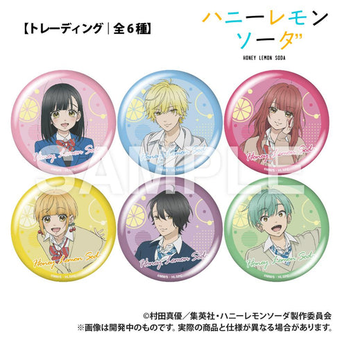 『ハニーレモンソーダ』トレーディング缶バッジ【BOX】