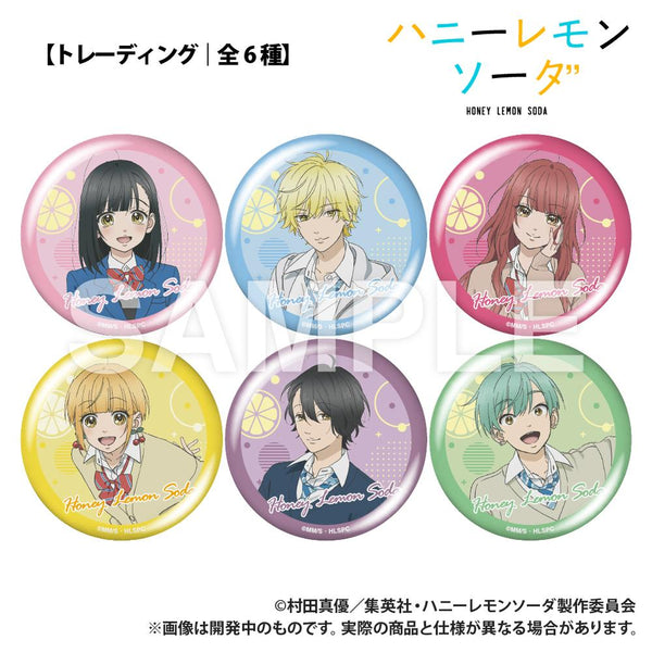 『ハニーレモンソーダ』トレーディング缶バッジ【BOX】