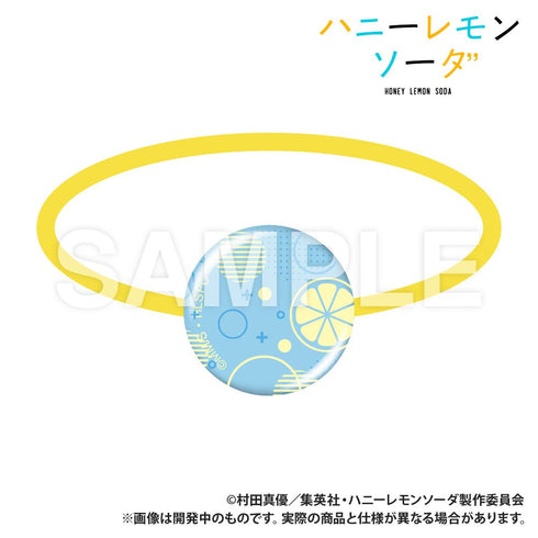 『ハニーレモンソーダ』ガラス製ヘアゴム ソーダ